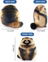 Cute Raccoon Plush Pillow,Soft & Comfortable Raccoon Stuffed Animal Toy, Huggable Plushie Throw Pillow for Kids, Girls