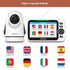 Video Baby Monitor with Camera and Audio, 5" Display, No WiFi, 30H Battery, 1000ft Range, Remote Pan-Tilt-Zoom, Night