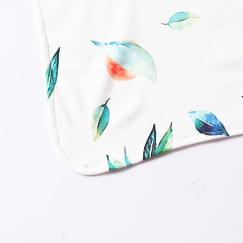 Newborn Baby Girl Floral Oversized Swaddle Blanket and Hat Set, Newborn Receiving Blanket