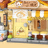 Set,Openable 923PCS 8+ Lucky Cat Building Taiyaki Shop Mini Brick Building Toy for Boys Girls Age