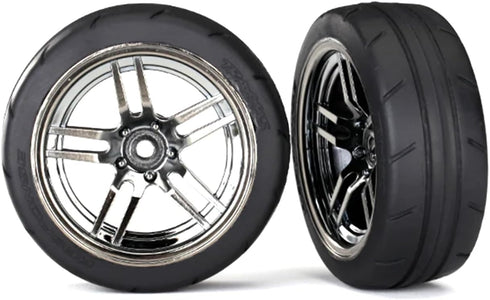 Traxxas Tires And Wheels Assembled (1.9' Response Tires) (Front) (2) by Traxxas