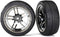 Traxxas Tires And Wheels Assembled (1.9' Response Tires) (Front) (2) by Traxxas