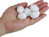Dong Huang 10pcs Eggs37mm*27mm Solid Parrot Plastic Fake Eggs Realistic, Simulated Fake Bird Eggs for Hatching, Mini