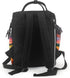 HCBPWVQA Backpack Daypacks Backpack Mommy Beautiful Colorful Flowers Diaper Bag with Changing Pad and Pacifier Holder
