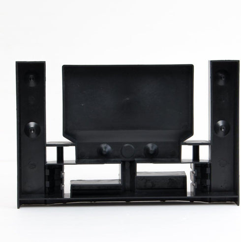 Playset 11.5-12 inches Set) E-TING Miniature Dollhouse Furniture Accessories for Dolls (Hi-Fi TV Cabinet