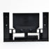 Playset 11.5-12 inches Set) E-TING Miniature Dollhouse Furniture Accessories for Dolls (Hi-Fi TV Cabinet