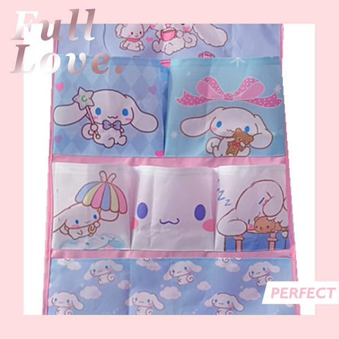 Kerr's Choice Cute Wall Door Closet Hanging Storage Bag, Nursery Room Decor Gift for Girls Women