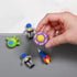 Space Erasers for Kids, 16Pcs 3D Outer Space Take Apart Puzzle Pencil Erasers