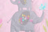 CribMATE 1 PC Nursery Crib Comforter Baby Girl Pink Elephant Crib Quilts/Covers Baby Girl Gift Idea (Elephant)