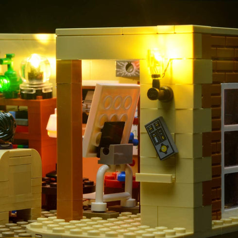 BRIKSMAX Big Bang Theory Led Lighting Kit - Compatible with Lego 21302 Building Blocks Model - Lego Set Not Included