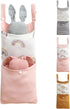 ZHENZQ Crib Hanging Diaper Bag For Baby Bed Toy Storage Newborns Strollers Organizers Bag Large Capacity Nappy Case