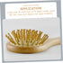 Set Totority Baby Hair Brush Woolen Brush for Toddlers Newborn Care Kit Easy to Use