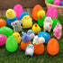 Kiddokids 50 Easter Eggs Prefilled Mochi Squishy, Stress Relief Squishies Toys for Easter Theme Party Favor, Easter