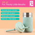 14oz 2 Pack Elk and Friends Stainless Steel Kids + Toddler Drinking Cups | The Original Mason Jar with Sleeves + Lids |