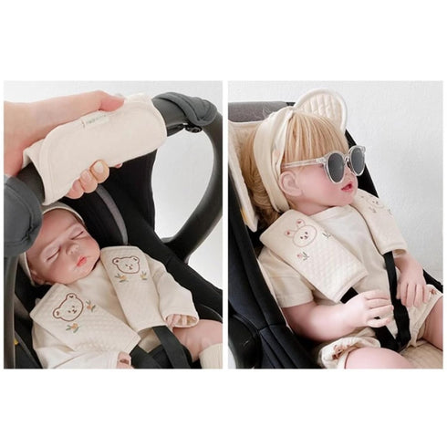 ZHENZQ Car Seatbelt Protector Covers Pad Auto Accessories Strap Comfort Cushion Pushchair Shoulder Strap Pad