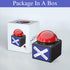 BEAN LIEVE Game Answer Buzzer - Game Buzzer with Lights and Sound for Trivia Quiz and Classroom Use, Red