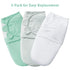 100% 3 Pack 0-3 david's kids Cotton Baby Swaddle Wrap for Months, Soft Swaddle Blanket for Newborn Infant, Adjustable