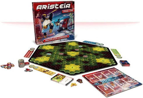 Corvus Belli Aristeia: Prime Time Multiplayer Expansion - Board Game for 2-4 Players