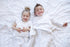 4-Layer 46x46 inches, SwaddleDesigns Cotton Muslin Luxe Blanket, Baby and Toddler Cuddle and Dream, Sterling Starshine
