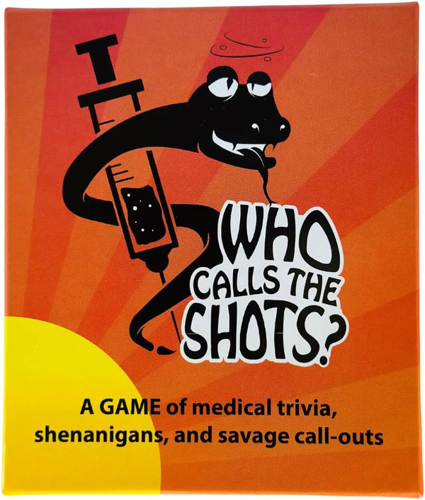Generic Who Calls The Shots? Fun Card Game for Nurses, Medical Professionals, and