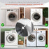 EUDEMON Baby Safety Washer/Dryer Door Stopper,Front Load Washer Door Prop for Kids, Child Washing Machine Door Holder, Safety Door Lock for Washer & Dryer (White) (2)