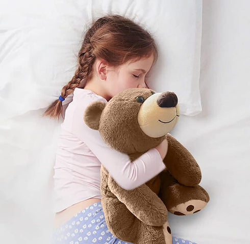 3.5 LB 24 Inch Weighted Stuffed Animals Bear, Weighted Plush Animals Throw Pillow, Cute Kawaii Plush Toys Gifts