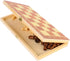 Wooden Chess Set - Folding Board, 12 Inches Handmade Portable Travel Chess Game for Kids and Adults