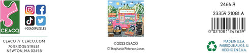 Ceaco - Food Trucks - Festive Food Truck II, 500 Piece Jigsaw Puzzle