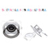 Set 2 Pack Landofgenie Adult Pacifiers Large Shield Transparent Design Pacifier Bone Shape Pacifiers