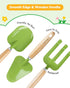 Set Kids Gardening Toys, Quality Garden Tool Kit for Kids and Toddlers, Includes Two Shovels, Garden hat,Rake