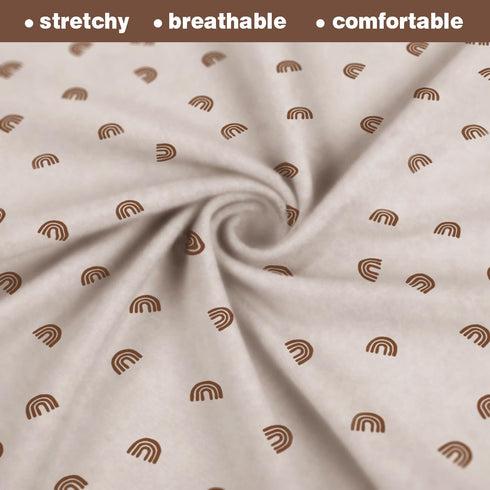 lethooly 2 PackNeutral 22.5in*18in Nursing Pillow Cover Breastfeeding Pillow Cover Fits Nursing Pillow for Baby Boy