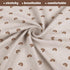lethooly 2 PackNeutral 22.5in*18in Nursing Pillow Cover Breastfeeding Pillow Cover Fits Nursing Pillow for Baby Boy