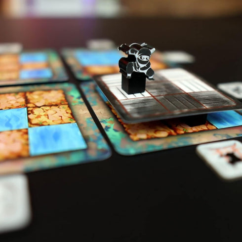 CardLords Floating Floors - A 3D Tactical Game of Balance & Cunning for 2-4 Players, Ages 12+
