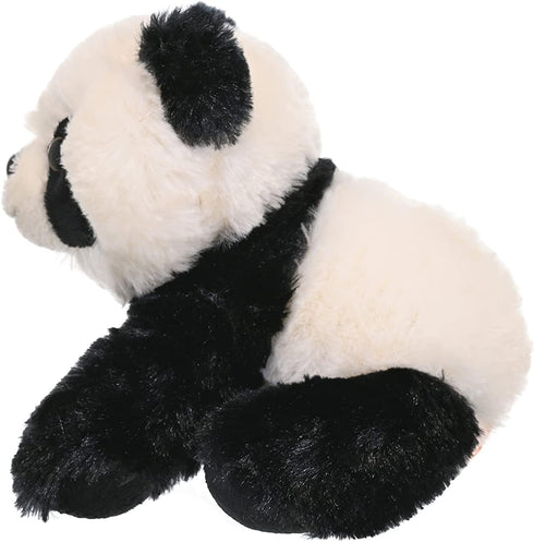 Wild Republic Panda Plush Stuffed Animal, Cuddlekins 8 Inches - Black & White Gifts for Kids