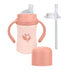 Green Sprouts Sprout Ware Sip & Straw 6oz., 6mo+, Plant-plastic, Platinum-cured Silicone,