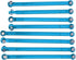 RC Tie Rod, 8PCS Metal Full Car Tie Rod Accessories for MN86 Series Model Upgrade RC Car Parts