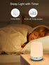 3 200H Night Light for Kids & Nursery - Rechargeable Touch Lamp, Portable Nursing Lamp with Soft & Warm Light