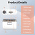 Duoxiate Trimmer Electric Nail Clipper with LED Light, Rechargeable Automatic Nail for Babies, Kids, Adults & Seniors