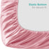 Hair,2 Pack Satin Mini Crib Sheets for Baby Ultra Soft Fitted Mini Crib Sheet for Baby, Machine Washable Grey & Pink
