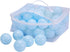 PlayMaty Ball Pit Balls, 2.75 inches, Plastic Phthalate & BPA Free, Crush Proof Stress Balls, Pack of 50 with Storage