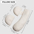 YZCCtixi Pregnancy Pillow - Full Body Maternity Support for Back & HIPS, Soft Sleeping Pillow with Removable Cover
