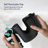 360Rotatable Universal Stroller Cup Holder with Phone Holder, Bottle Holder with Strong Clip, Accessories for Stroller