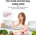 Winnes 2.8'' 2.4 2X/4X,No Screen,6 Baby Monitor with Camera LCD Screen Video Baby Monitor GHz Temperature Sensor VOX