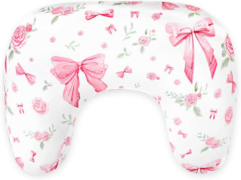 New Nursing Pillow Cover Girls, Soft Breastfeeding Pillow Covers for Baby Newborn