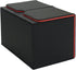 AEGIS GUARDIAN Card Deck Box with Dice Tray, Holds 150+ Sleeved Cards, Red Inner PU Leather