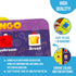 Regal Games Kingo Foods Edition Bingo Game for Kids - Fun Educational Learning for Preschool & Kindergarten - Phonics