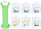Reusable Puree Injection Tool, 7Pcs/Set Baby Food Bag Maker, Toddler Fruit Squeeze Puree Fillers (Green)