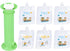 Reusable Puree Injection Tool, 7Pcs/Set Baby Food Bag Maker, Toddler Fruit Squeeze Puree Fillers (Green)