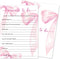 Parents to be Game Cards for Baby Shower Games Activity, 30 Pink