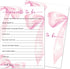 Parents to be Game Cards for Baby Shower Games Activity, 30 Pink